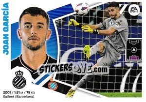 Sticker Joan García (3) - LaLiga 2024-2025
 n. 193 - Colecciones ESTE