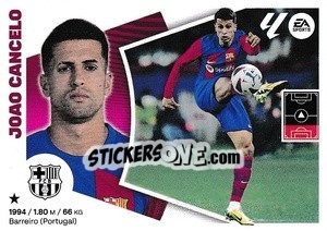Sticker João Cancelo (9) - LaLiga 2024-2025
 n. 110 - Colecciones ESTE