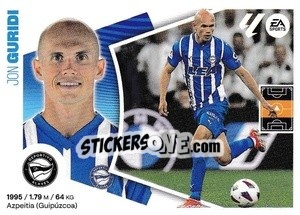 Sticker Jon Guridi (14) - LaLiga 2024-2025
 n. 14 - Colecciones ESTE