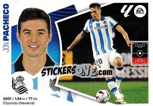 Sticker Jon Pacheco (9) - LaLiga 2024-2025
 n. 470 - Colecciones ESTE