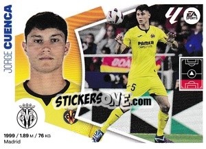 Sticker Jorge Cuenca (7) - LaLiga 2024-2025
 n. 587 - Colecciones ESTE