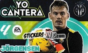 Sticker Jörgensen - LaLiga 2024-2025
 n. C20 - Colecciones ESTE