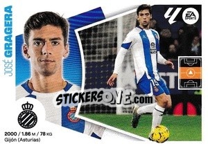 Sticker José Gragera (11) - LaLiga 2024-2025
 n. 201 - Colecciones ESTE