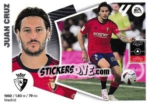 Sticker Juan Cruz (10) - LaLiga 2024-2025
 n. 410 - Colecciones ESTE