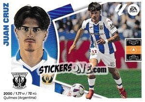 Cromo Juan Cruz (17) - LaLiga 2024-2025
 n. 327 - Colecciones ESTE