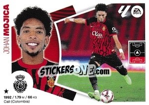 Cromo Johan Mojica (10) - LaLiga 2024-2025
 n. 381 - Colecciones ESTE