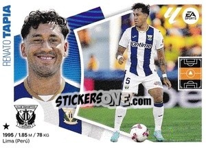 Sticker Renato Tapia (14) - LaLiga 2024-2025
 n. 324 - Colecciones ESTE