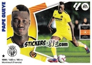 Sticker Pape Gueye (16) - LaLiga 2024-2025
 n. 597 - Colecciones ESTE