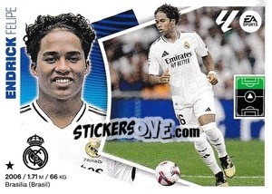 Sticker Endrick Felipe (17) - LaLiga 2024-2025
 n. 360 - Colecciones ESTE