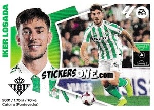 Sticker Iker Losada (17) - LaLiga 2024-2025
 n. 149 - Colecciones ESTE