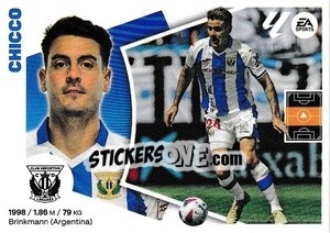 Sticker Julián Chicco (13) - LaLiga 2024-2025
 n. 323 - Colecciones ESTE