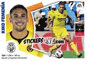 Cromo Kiko Femenía (6) - LaLiga 2024-2025
 n. 586 - Colecciones ESTE