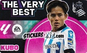 Sticker Kubo - LaLiga 2024-2025
 n. B16 - Colecciones ESTE