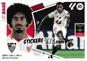Sticker Loïc Badé (9) - LaLiga 2024-2025
 n. 499 - Colecciones ESTE