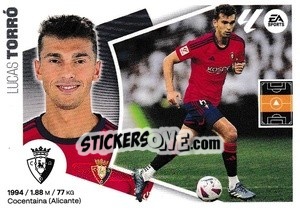 Sticker Lucas Torró (11) - LaLiga 2024-2025
 n. 411 - Colecciones ESTE