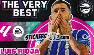 Sticker Luis Rioja - LaLiga 2024-2025
 n. B1 - Colecciones ESTE