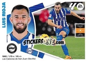 Sticker Luis Rioja (16) - LaLiga 2024-2025
 n. 16 - Colecciones ESTE