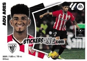 Cromo Malcom Adu Ares (16B) - LaLiga 2024-2025
 n. 57 - Colecciones ESTE