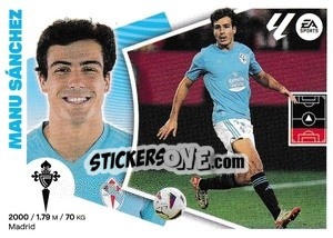 Sticker Manu Sánchez (10) - LaLiga 2024-2025
 n. 171 - Colecciones ESTE