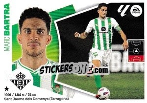 Sticker Marc Bartra (7) - LaLiga 2024-2025
 n. 137 - Colecciones ESTE