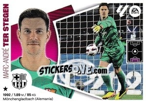 Cromo Marc-André Ter Stegen (3) - LaLiga 2024-2025
 n. 103 - Colecciones ESTE
