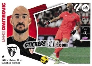 Sticker Marko Dmitrović (4) - LaLiga 2024-2025
 n. 494 - Colecciones ESTE