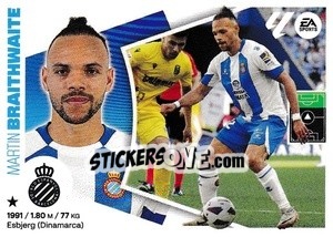 Sticker Martin Braithwaite (19) - LaLiga 2024-2025
 n. 211 - Colecciones ESTE