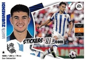 Sticker Martín Zubimendi (11) - LaLiga 2024-2025
 n. 473 - Colecciones ESTE