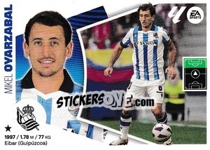 Cromo Mikel Oyarzabal (17) - LaLiga 2024-2025
 n. 479 - Colecciones ESTE