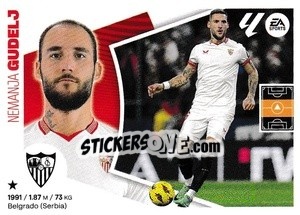 Sticker Nemanja Gudelj (14) - LaLiga 2024-2025
 n. 504 - Colecciones ESTE