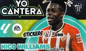 Sticker Nico Williams - LaLiga 2024-2025
 n. C2 - Colecciones ESTE