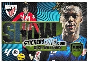 Sticker Nico Williams (8) - LaLiga 2024-2025
 n. 618 - Colecciones ESTE