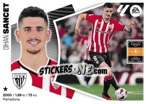 Sticker Oihan Sancet (14) - LaLiga 2024-2025
 n. 54 - Colecciones ESTE