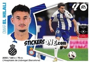 Sticker Omar El Hilali (5) - LaLiga 2024-2025
 n. 195 - Colecciones ESTE
