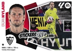 Sticker Ørjan Nyland (3) - LaLiga 2024-2025
 n. 493 - Colecciones ESTE