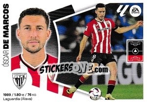 Cromo Óscar De Marcos (5) - LaLiga 2024-2025
 n. 45 - Colecciones ESTE