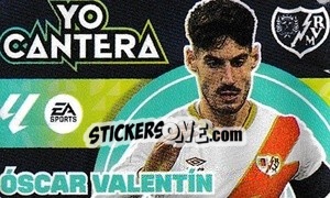 Sticker Óscar Valentín - LaLiga 2024-2025
 n. C15 - Colecciones ESTE