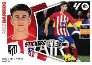 Sticker Pablo Barrios (14) - LaLiga 2024-2025
 n. 85 - Colecciones ESTE