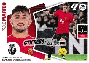 Sticker Pablo Maffeo (5) - LaLiga 2024-2025
 n. 375 - Colecciones ESTE