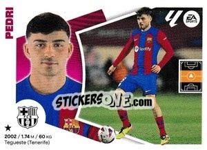 Sticker Pedri (14) - LaLiga 2024-2025
 n. 116 - Colecciones ESTE