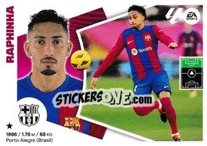 Sticker Raphinha (17) - LaLiga 2024-2025
 n. 119 - Colecciones ESTE