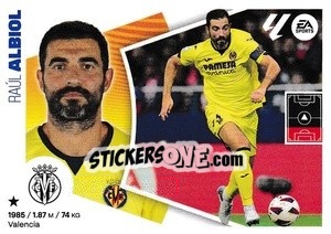 Sticker Raúl Albiol (8A) - LaLiga 2024-2025
 n. 588 - Colecciones ESTE
