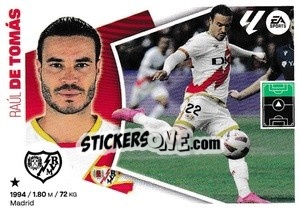 Sticker Raúl De Tomás (19) - LaLiga 2024-2025
 n. 450 - Colecciones ESTE