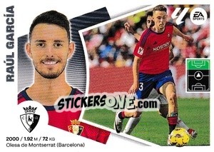 Sticker Raúl García (18) - LaLiga 2024-2025
 n. 418 - Colecciones ESTE