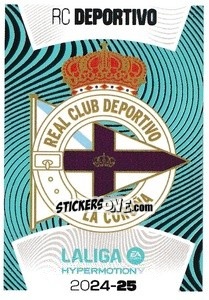 Sticker Rc Deportivo (8) - LaLiga 2024-2025
 n. 658 - Colecciones ESTE
