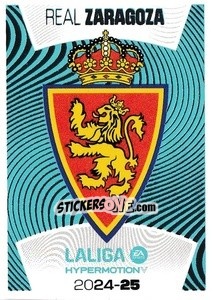 Figurina Real Zaragoza (22) - LaLiga 2024-2025
 n. 672 - Colecciones ESTE