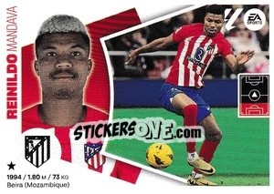 Sticker Reinildo Mandava (9) - LaLiga 2024-2025
 n. 79 - Colecciones ESTE