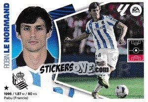 Sticker Robin Le Normand (8) - LaLiga 2024-2025
 n. 469 - Colecciones ESTE