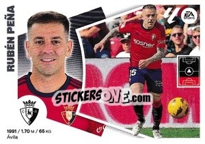 Sticker Rubén Peña (6) - LaLiga 2024-2025
 n. 406 - Colecciones ESTE