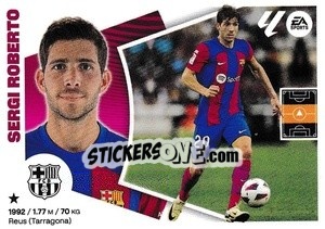 Sticker Sergi Roberto (12B) - LaLiga 2024-2025
 n. 114 - Colecciones ESTE